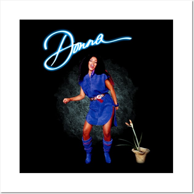 Donna Summer Pop Art Original Aesthetic Tribute 〶 Wall Art by Terahertz'Cloth